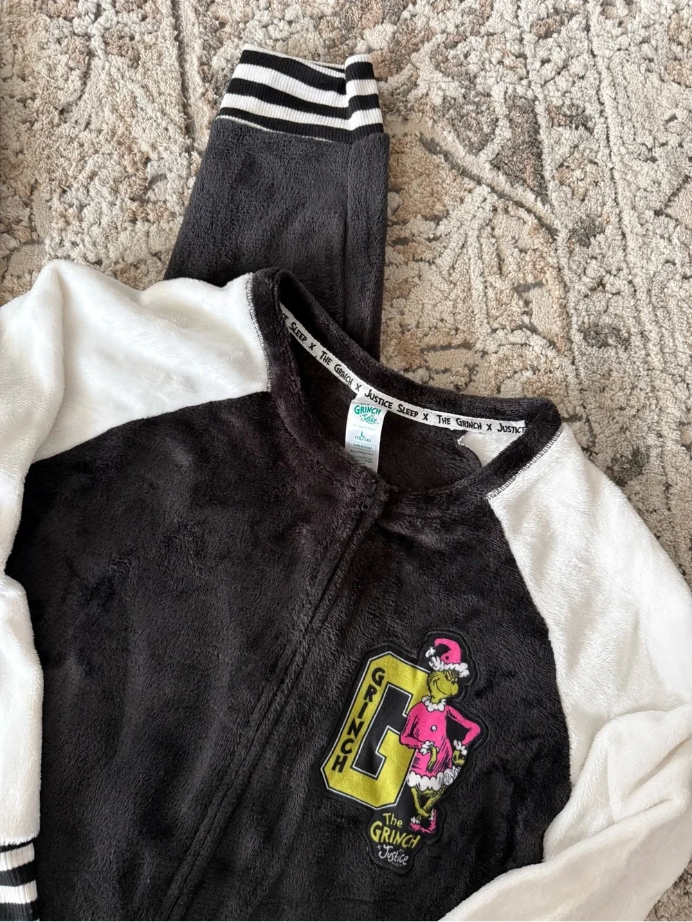 Justice Grinch Onesie